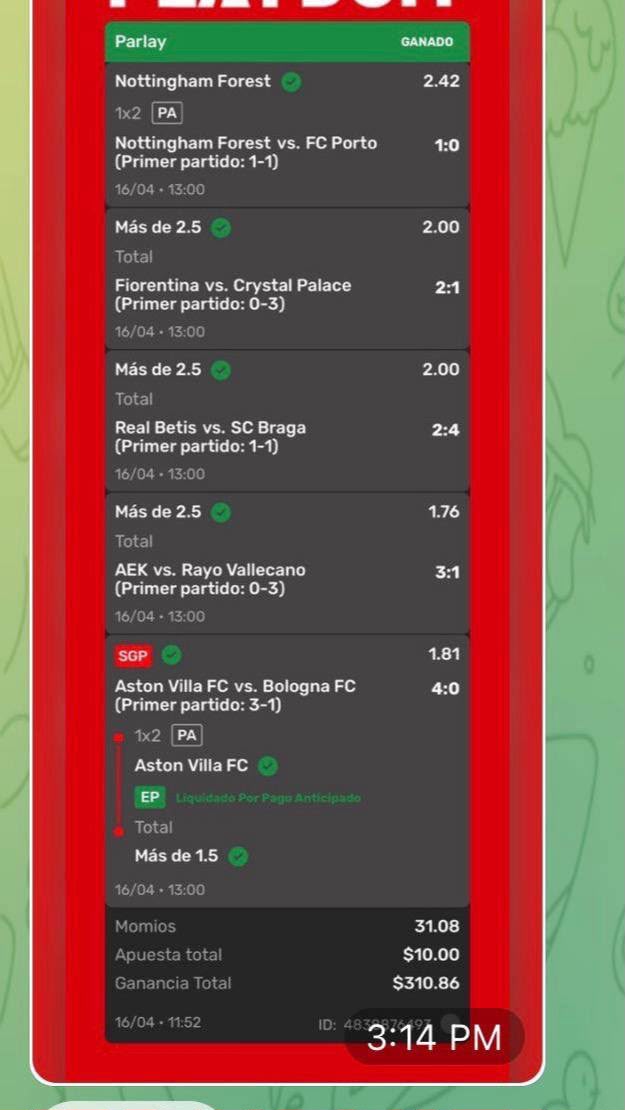 Opinión de un miembro de Titan Bets Picks