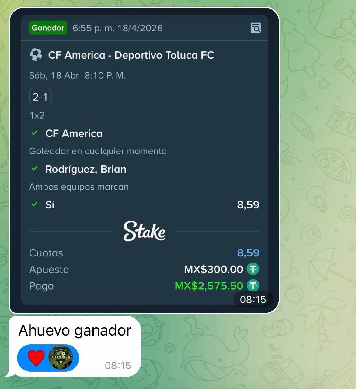 Opinión de un miembro de Titan Bets Picks